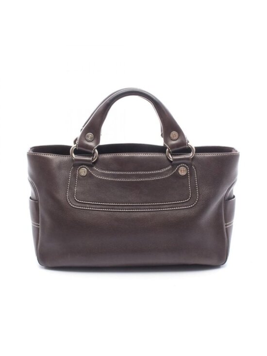 Celine Handbags - ★SOLD★ Celine Handbag Boogie Bag Dark Brown Leather B